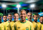 Romário, Djalminha e Júlio César lideram Seleção Brasileira no Desafio Internacional de Showbol contra a Argentina no RIO FUTSUMMIT 2026
