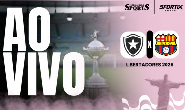AO VIVO: BOTAFOGO X BARCELONA-EQU – DECISÃO NO NILTON SANTOS! QUEM AVANÇA NA LIBERTADORES?