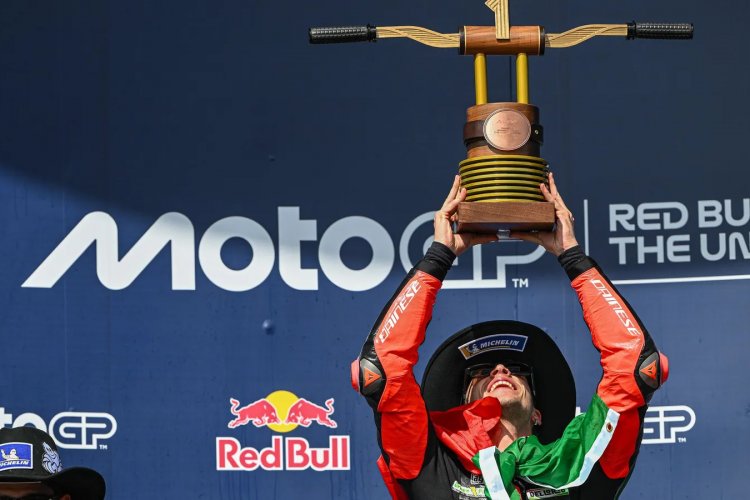 Aprilia começa o ano mostrando que não é fogo de palha