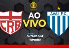 CRB x AVAÍ AO VIVO COM A EQUIPE REDE SPORTIX