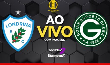 LONDRINA x GOIÁS AO VIVO: COM A EQUIPE REDE SPORTIX