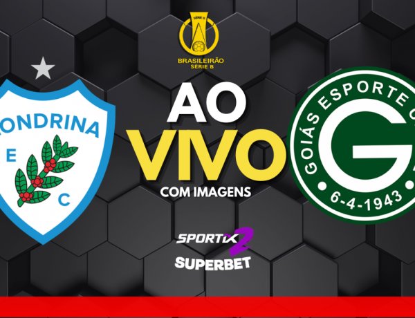 LONDRINA x GOIÁS AO VIVO: COM A EQUIPE REDE SPORTIX
